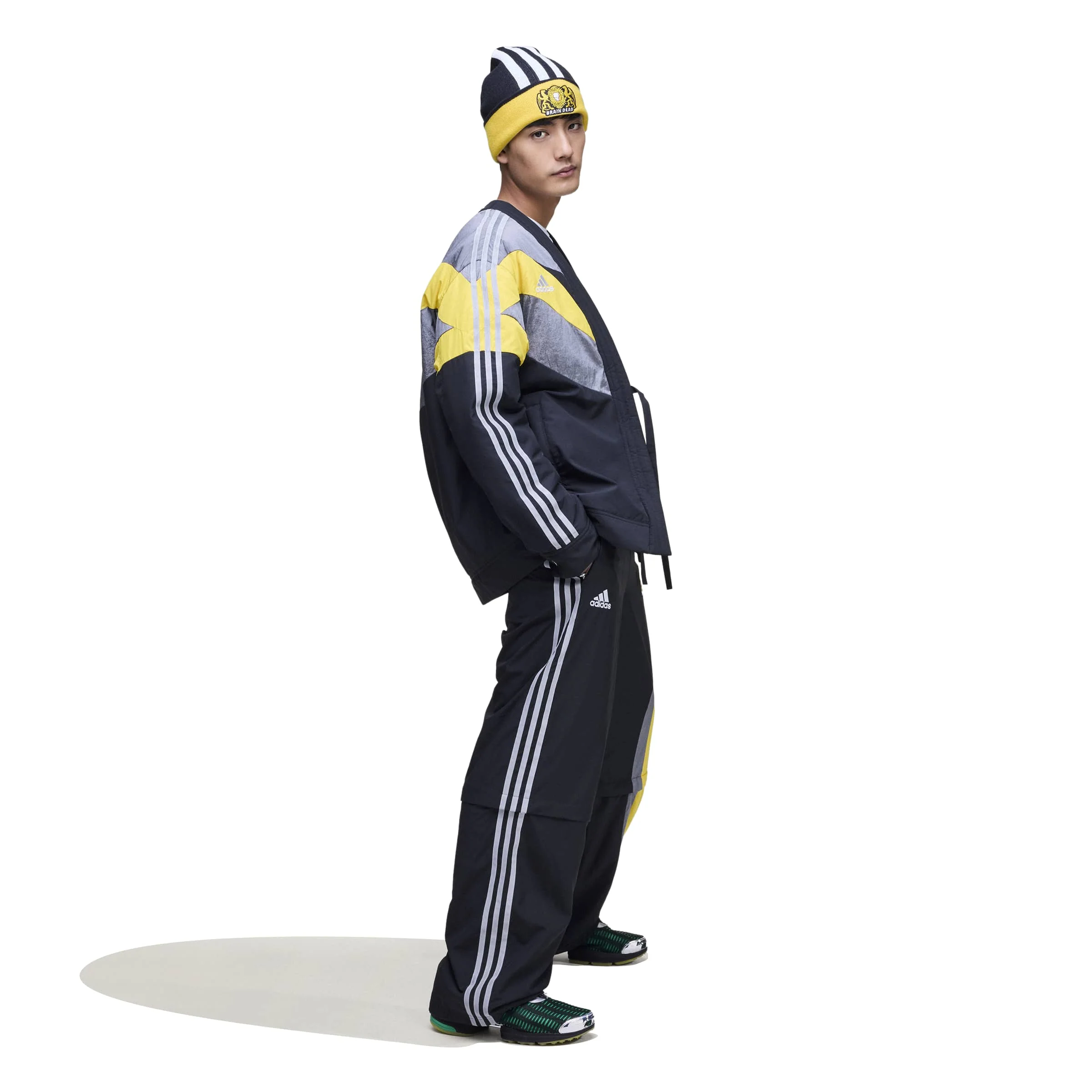 Adidas x Brain Dead Mens Noragi Track Jacket - Image 3