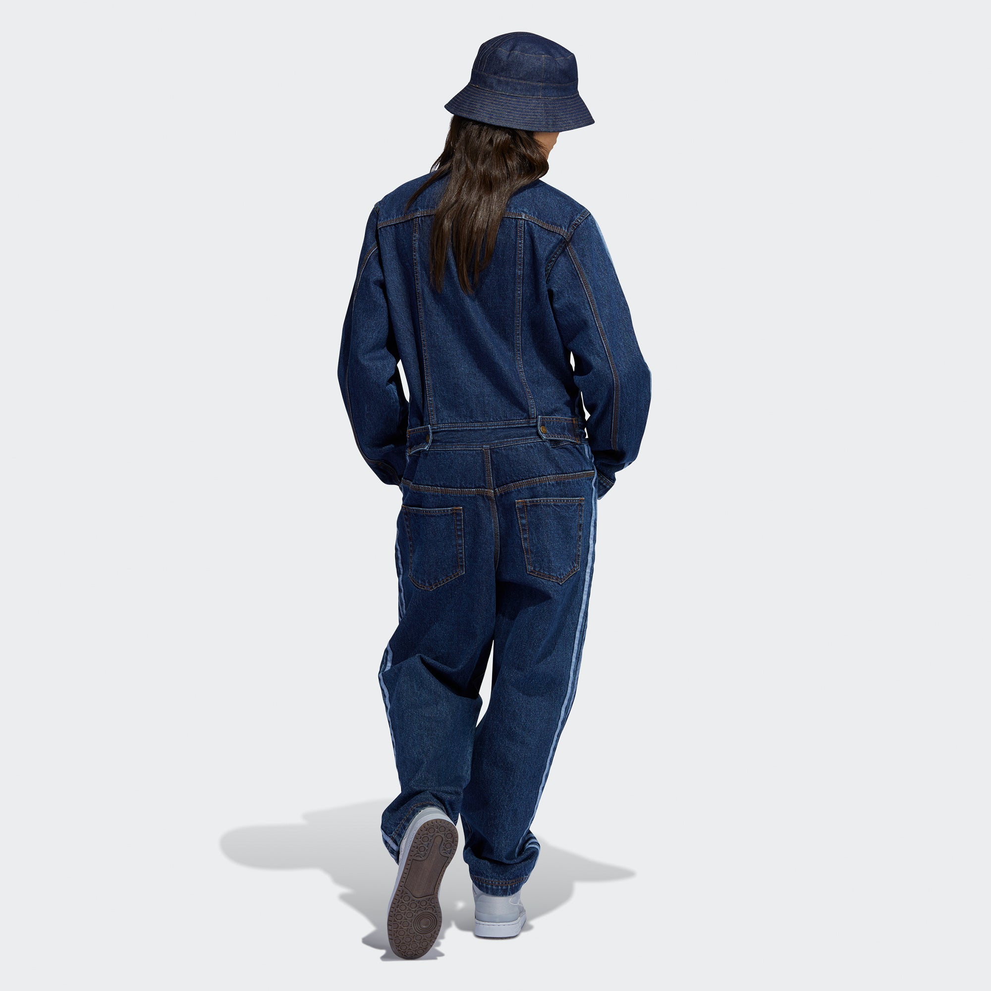 Adidas X Ivy Park Womens Denim Snap SU DRKDEN - Image 3
