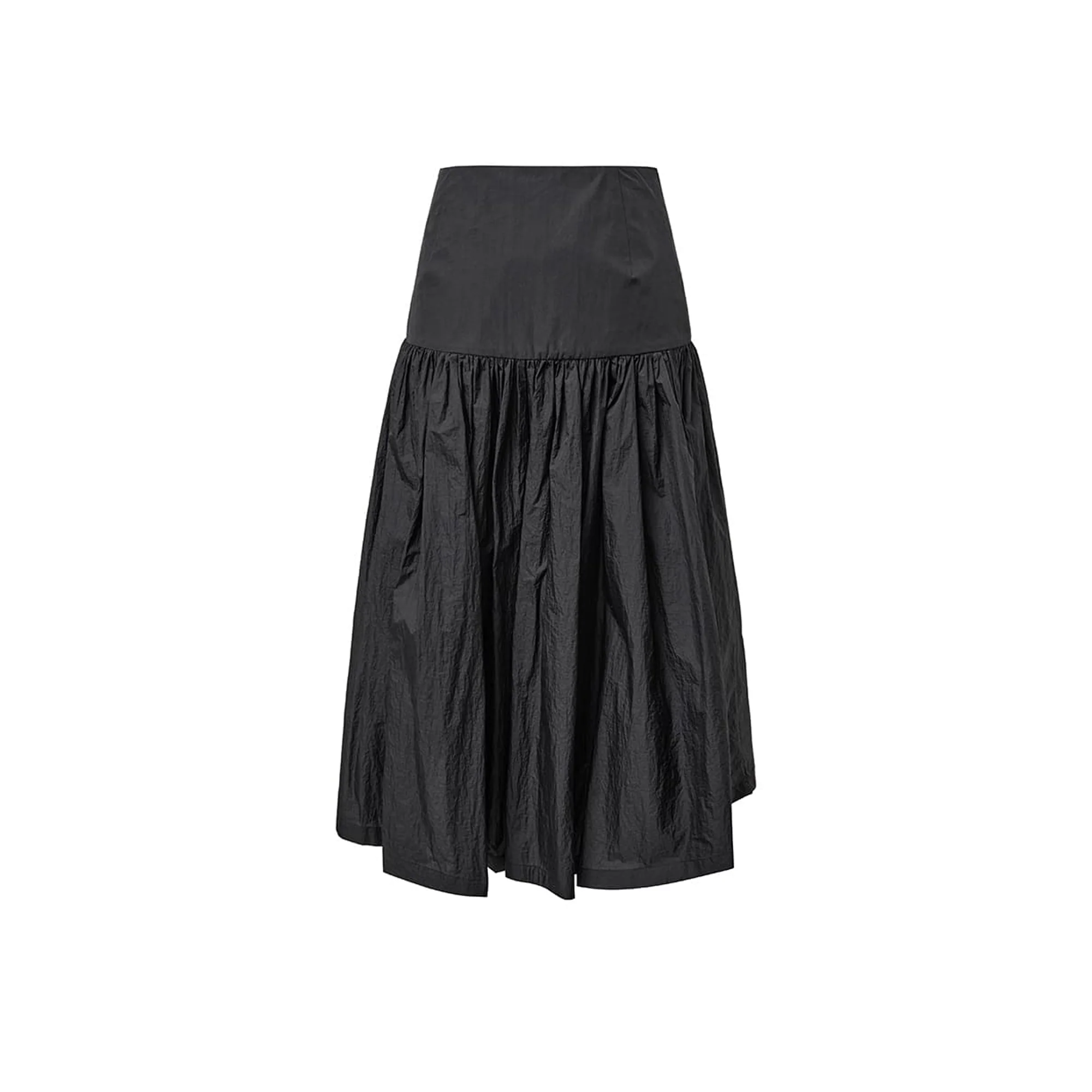 Amomento Womens Shirring Culotte Pants - Image 3