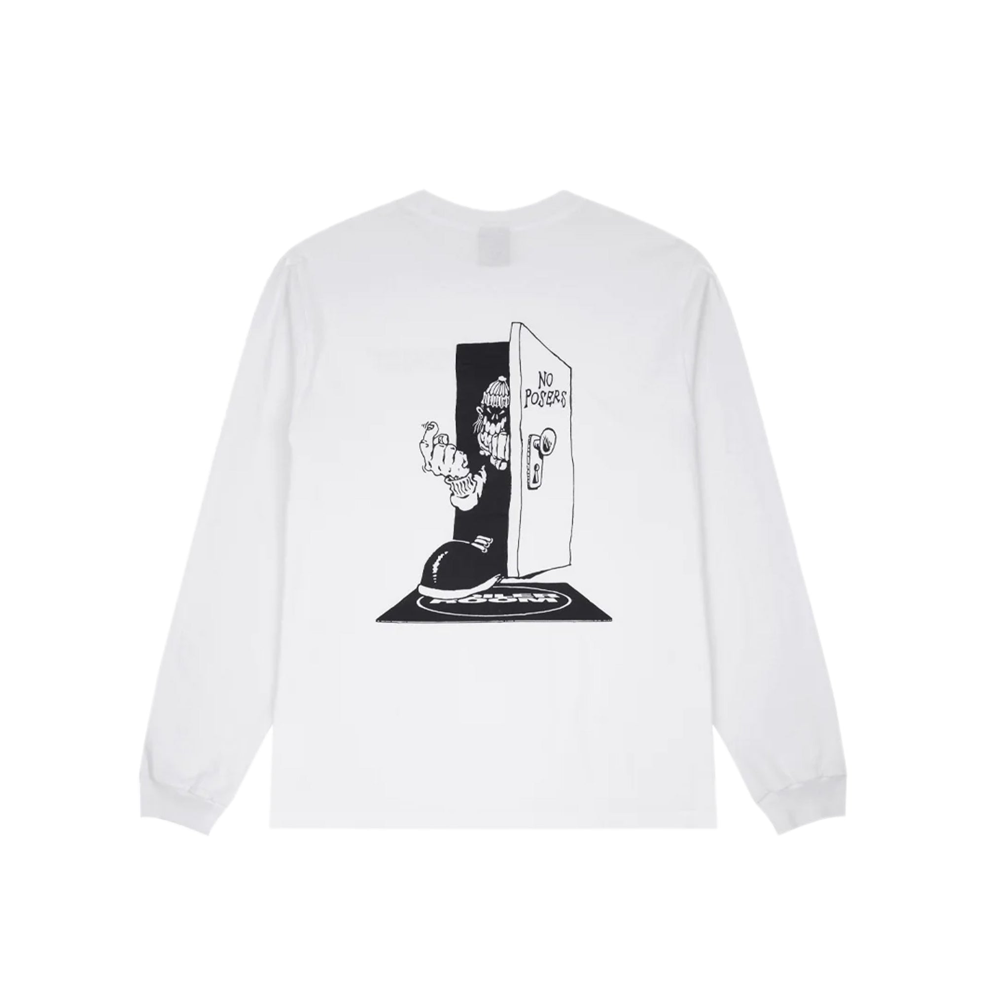 Boiler Room Mens No Posers Long Sleeve Tee - Image 2