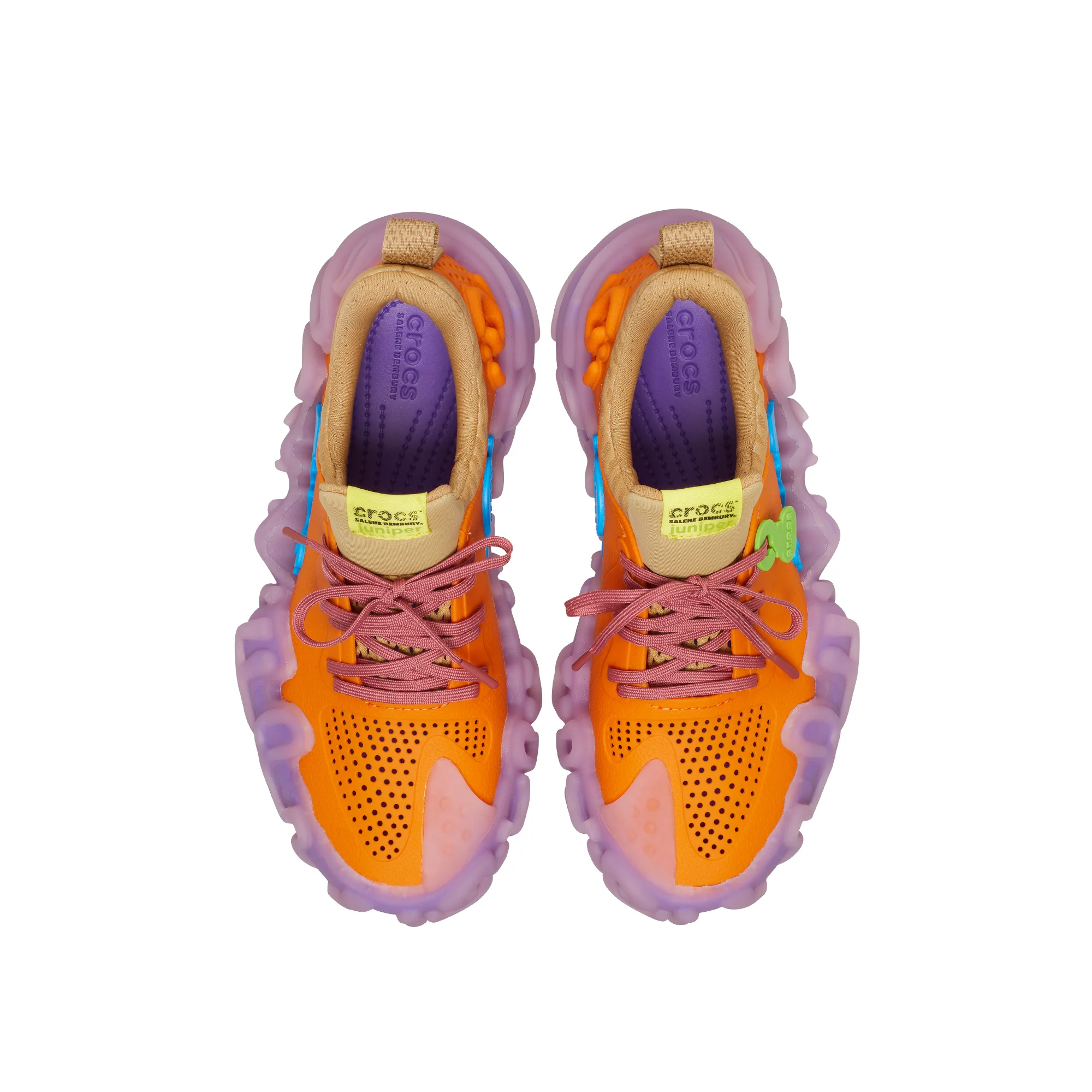 Crocs x Salehe Bembury Mens Juniper "Apricot" Shoes - Image 2