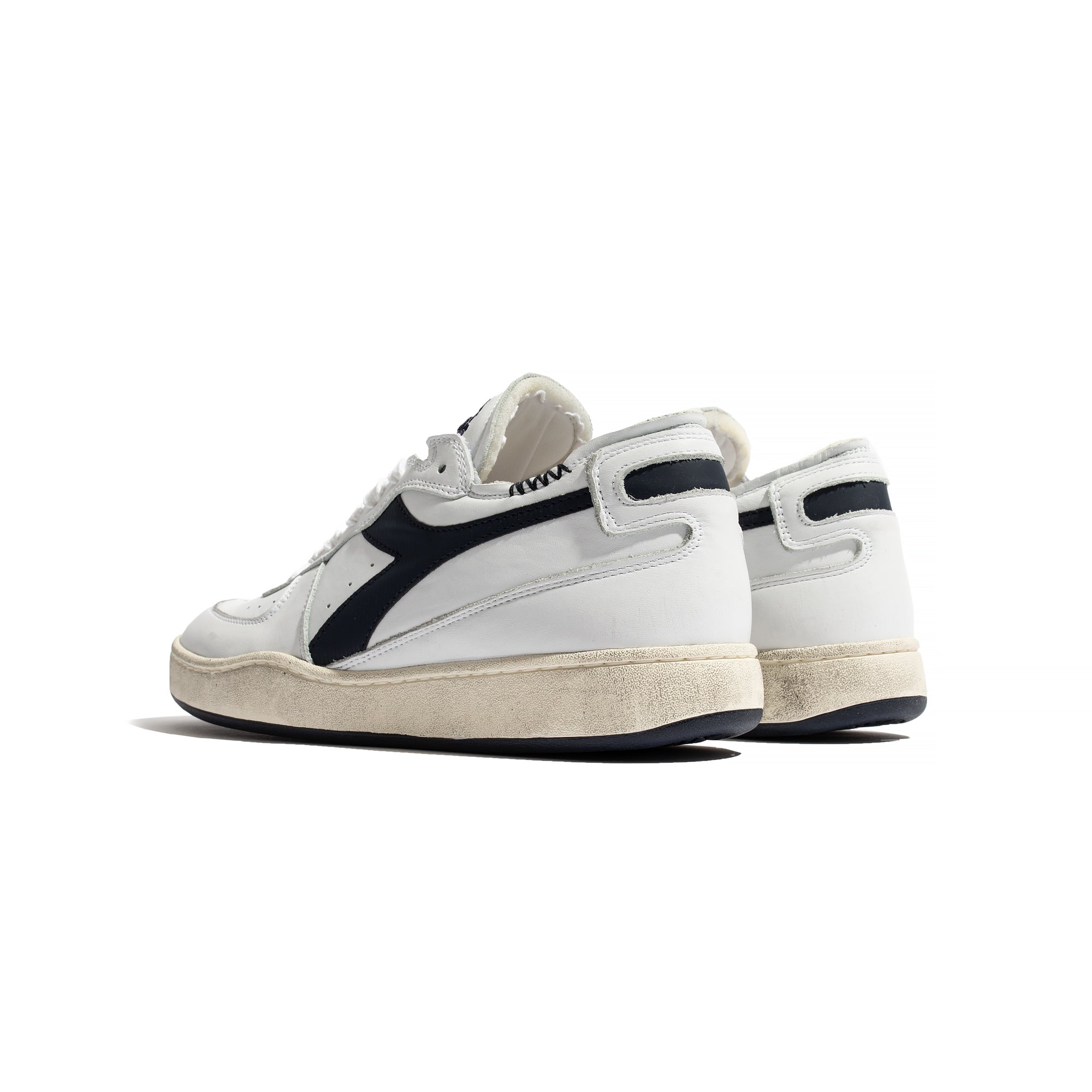 Diadora Mens Mi Basket Row Cut Shoes - Image 3