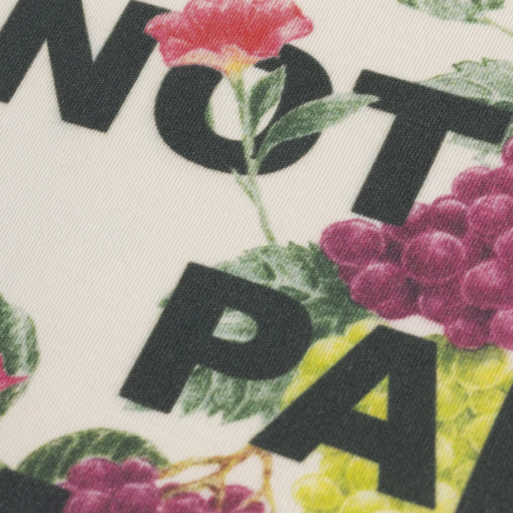 Drole De Monsieur Mens NFPM Grape SS Tee Cream - Image 4