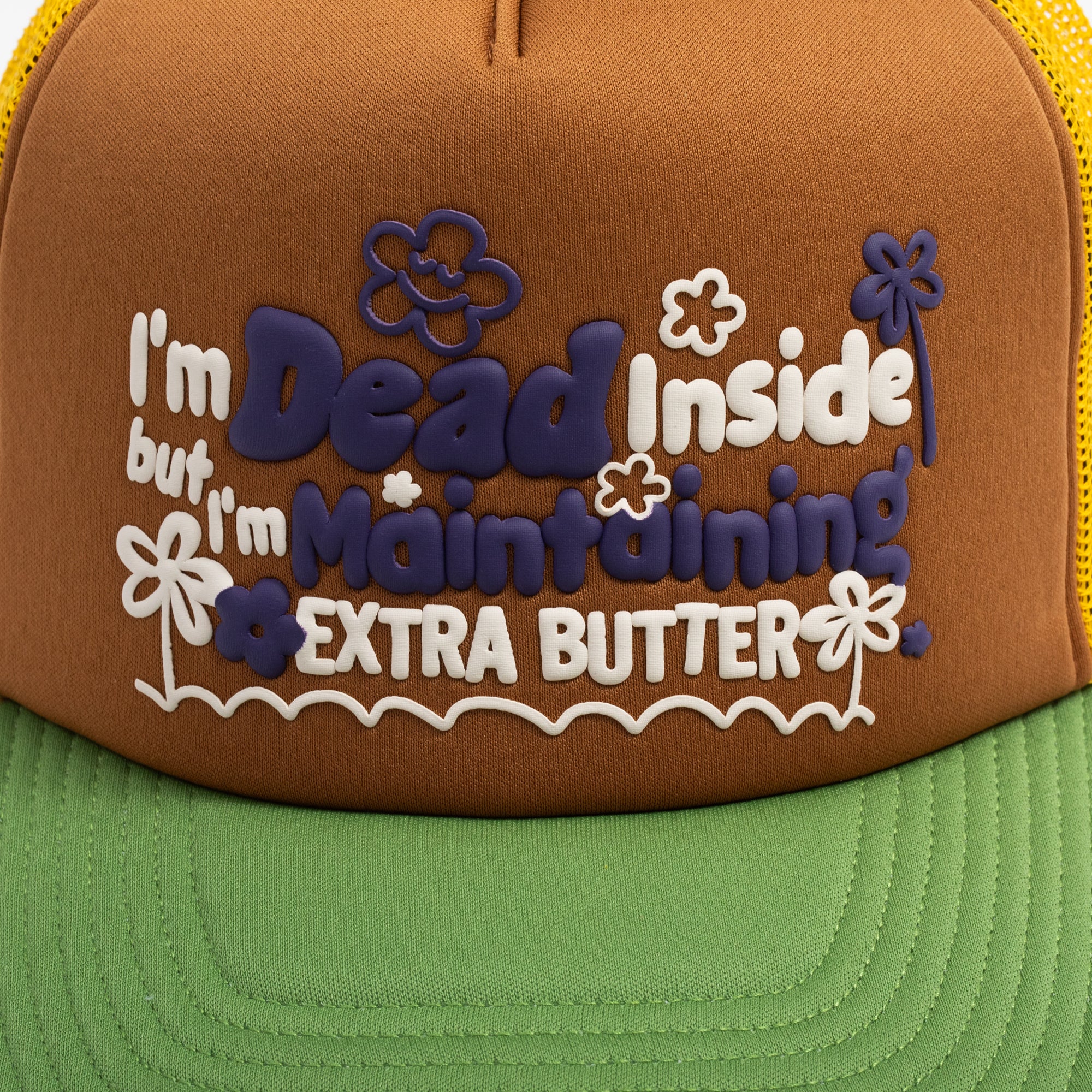 Extra Butter x '47 Gold Dead Inside Trucker FM Hat - Image 5