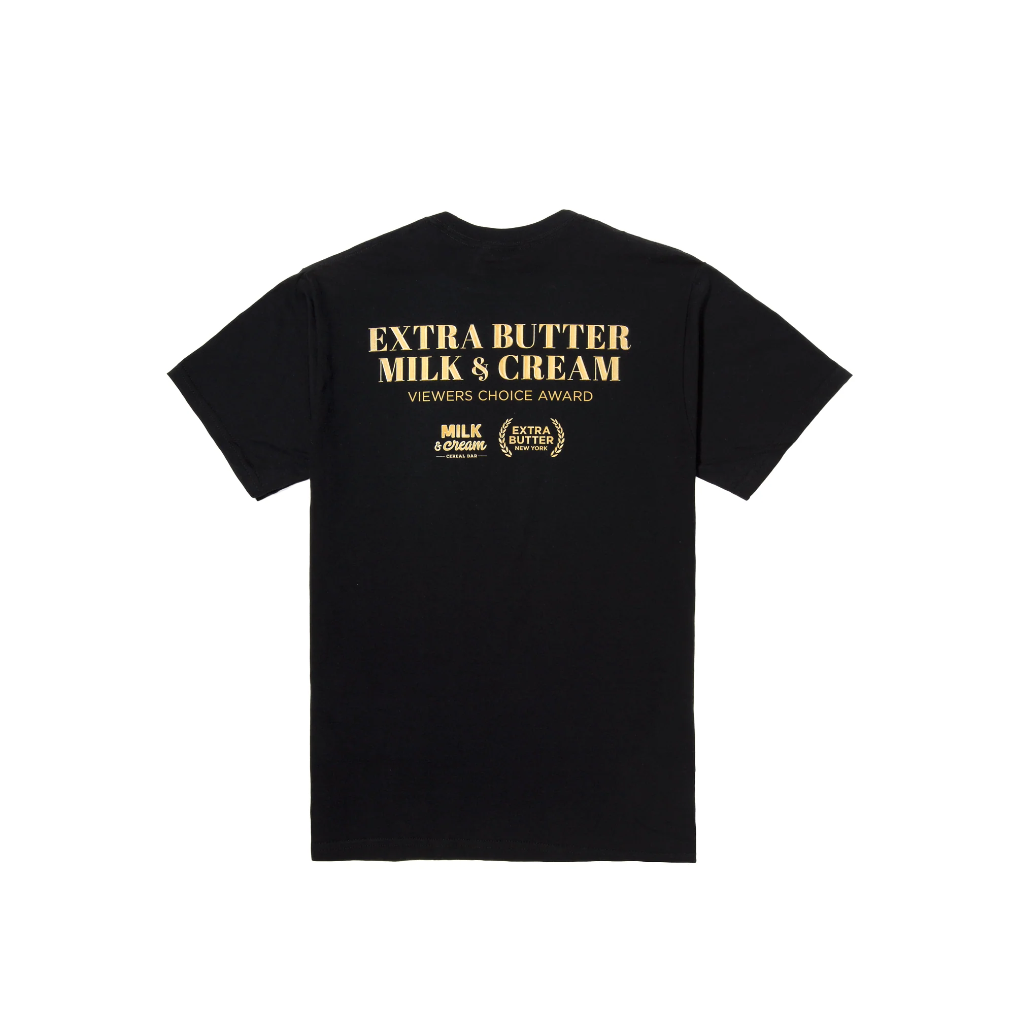 Extra Butter x Milk & Cream Mens “Viewers Choice” Tee - Image 3