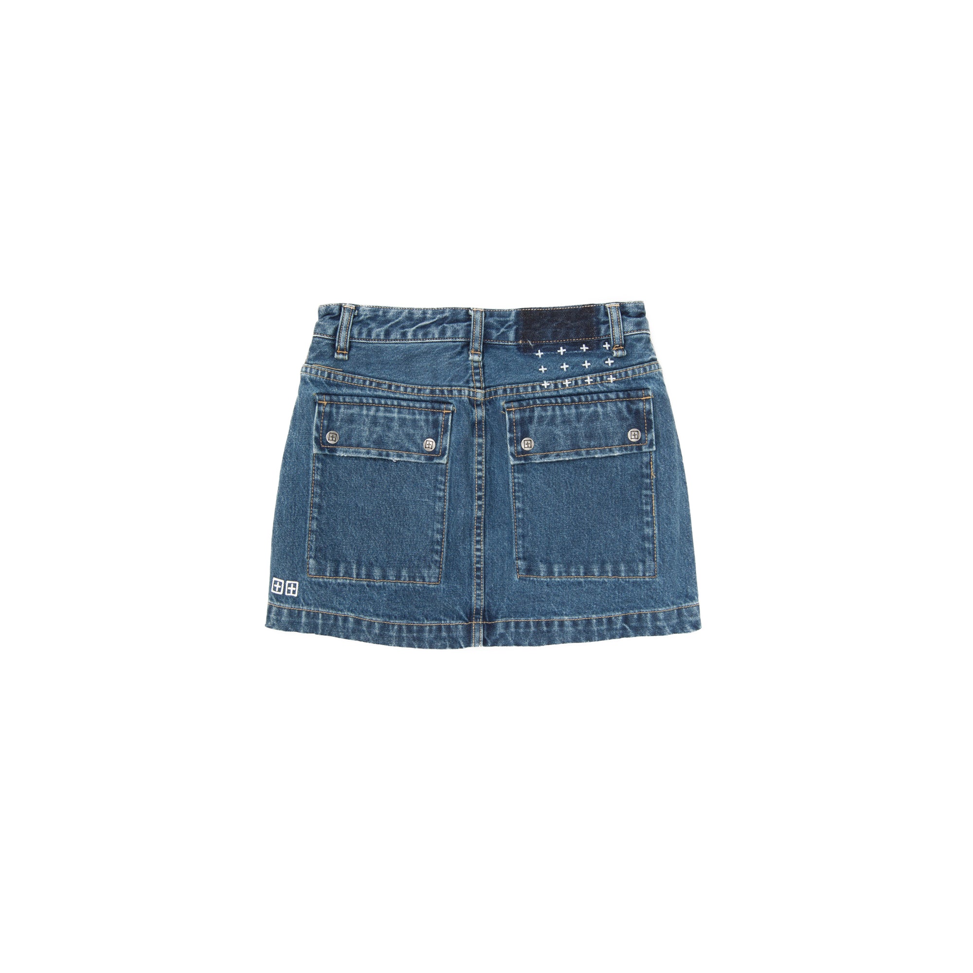 Ksubi Womens Krew Mini Realize Skirt - Image 2