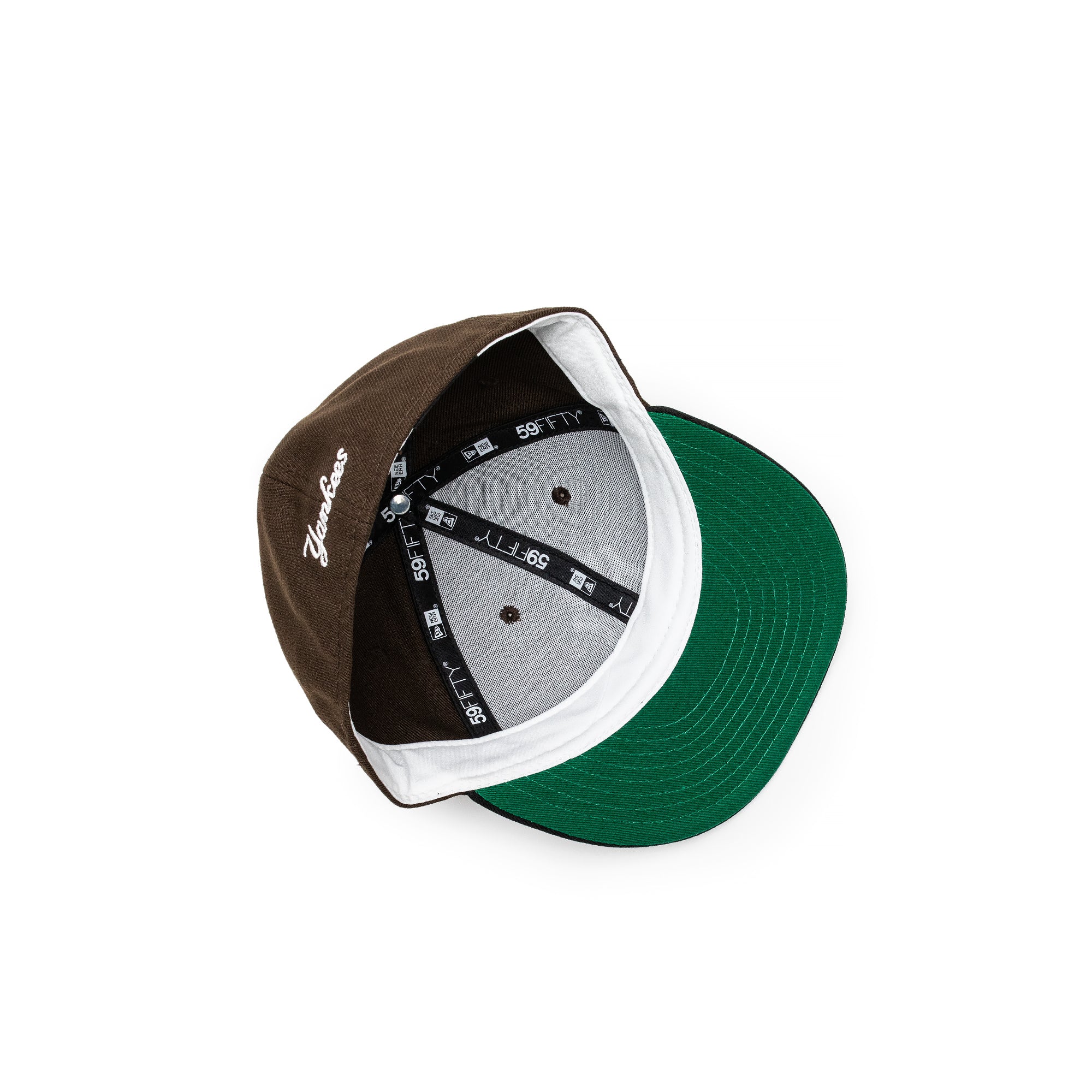 New Era x Extra Butter Yankees 'Mocha' 59Fifty Low Profile Fitted Hat - Image 4