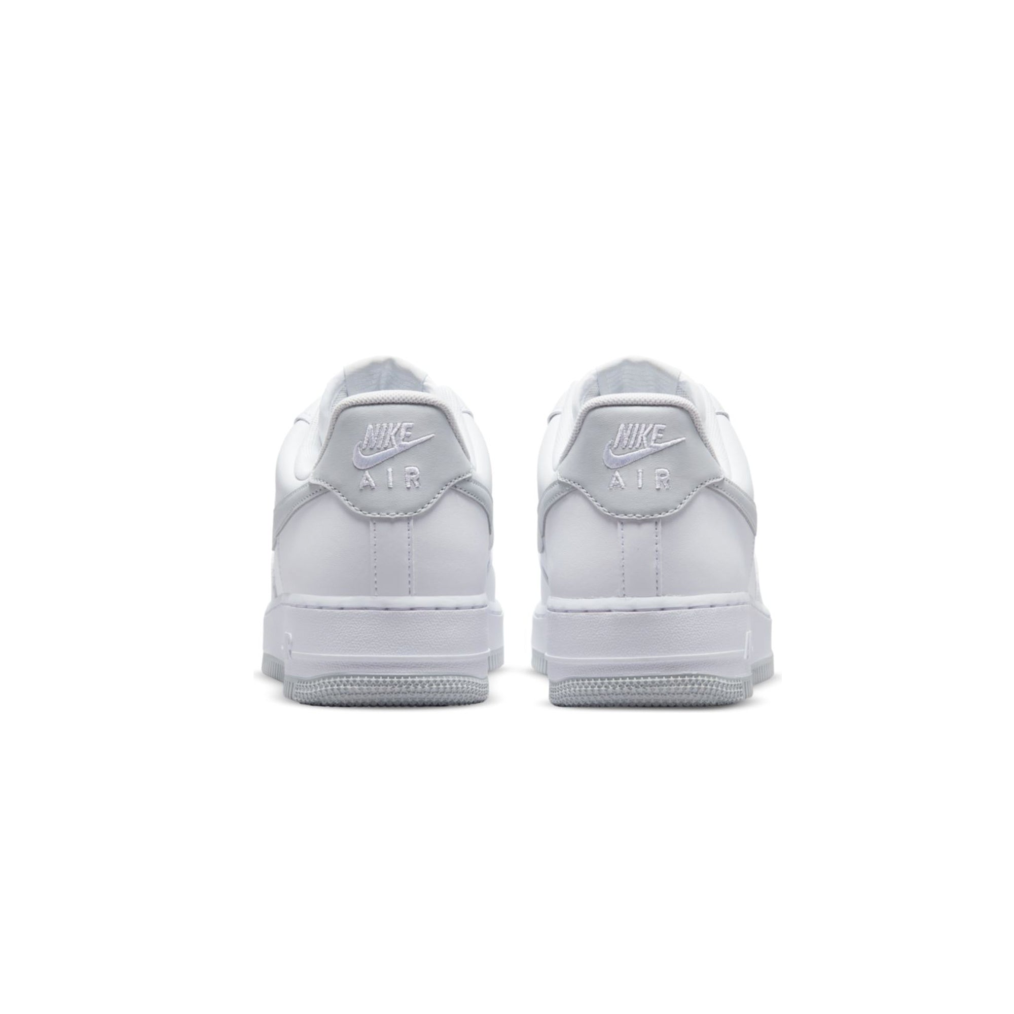 Nike Mens Air Force 1 '07 Shoes 'White/Pure Platinum' - Image 3