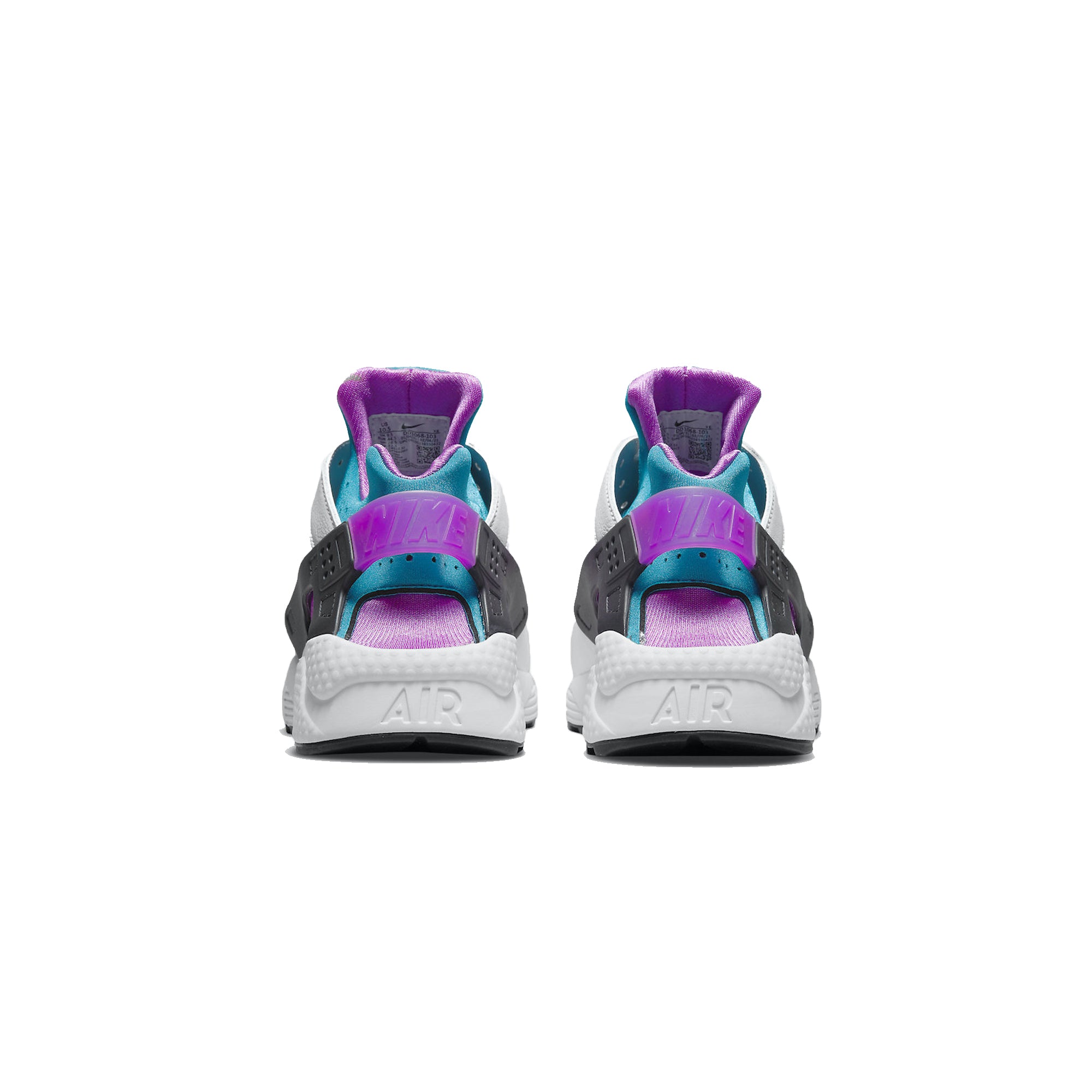 Nike Mens Air Huarache Shoes 'White/Aquatone' - Image 3