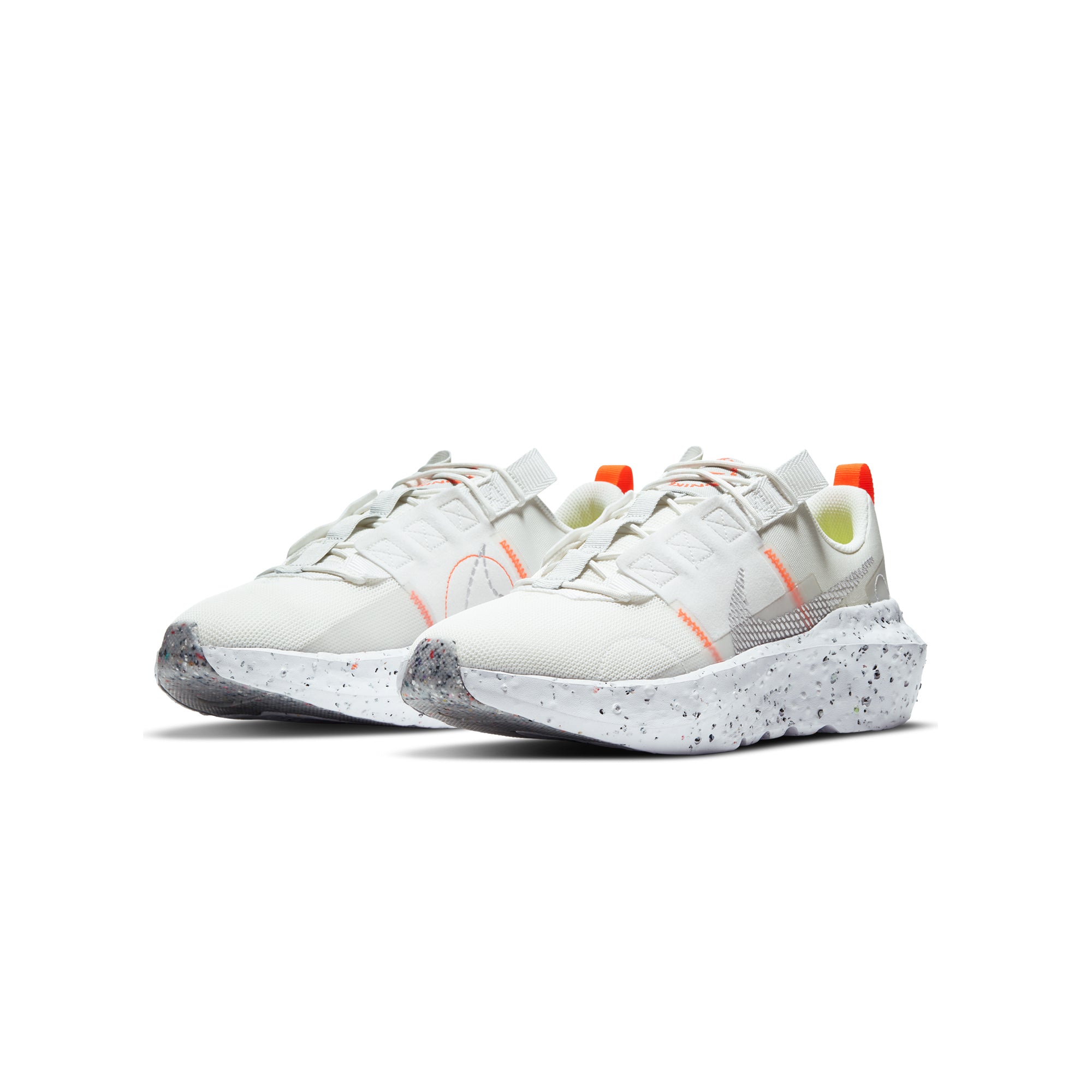 Nike Mens Crater Impact Shoes 'Summit White/Grey Fog' - Image 2