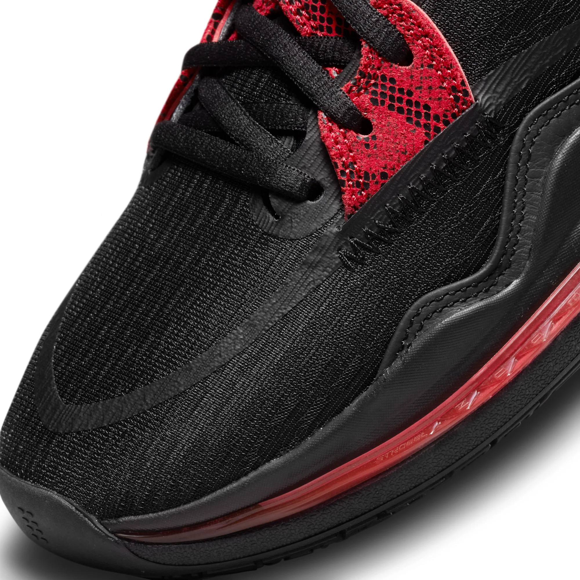 Nike Mens Kyrie Infinity Shoes Black/University Red - Image 4