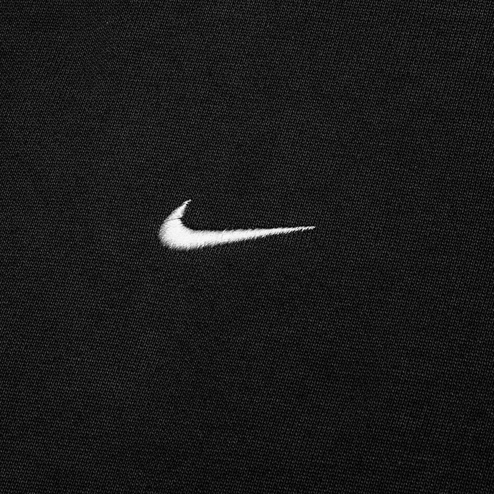 Nike Mens Nikelab Fleece Hoodie 'Black' - Image 3