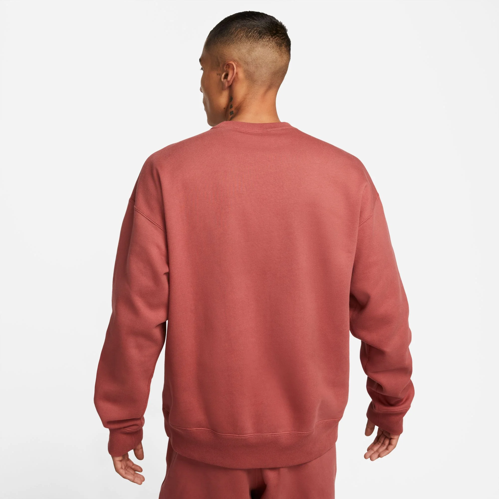 Nike Mens Solo Swoosh Fleece Crew - Image 2