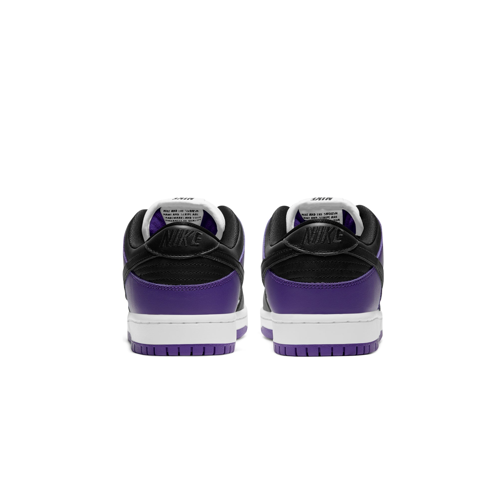 Nike SB Mens Dunk Low Pro Court Purple Shoes - Image 3
