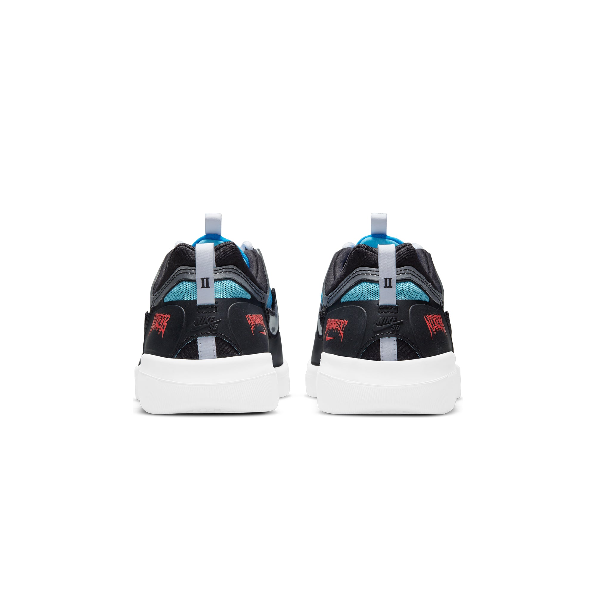 Nike SB Mens Nyjah Free 2 Premium Shoes 'Lt Photo Blue' - Image 3