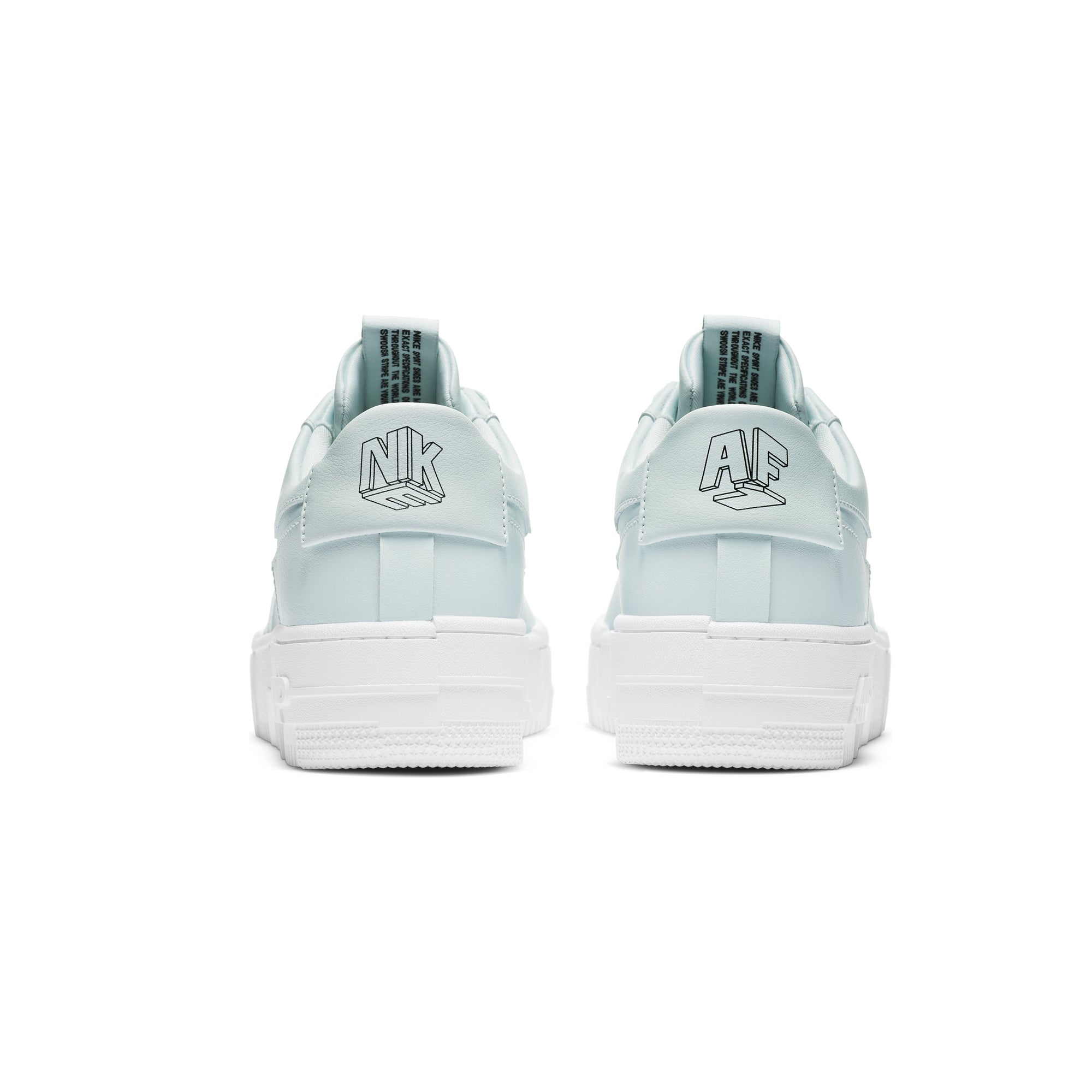 Nike Women Air Force 1 Pixel 'Ghost Aqua' Shoe - Image 3