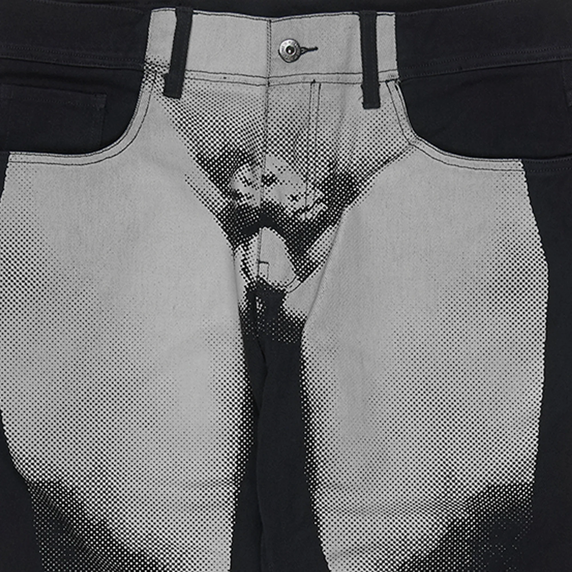 Pleasures Mens David Denim Pant 'Black' - Image 3