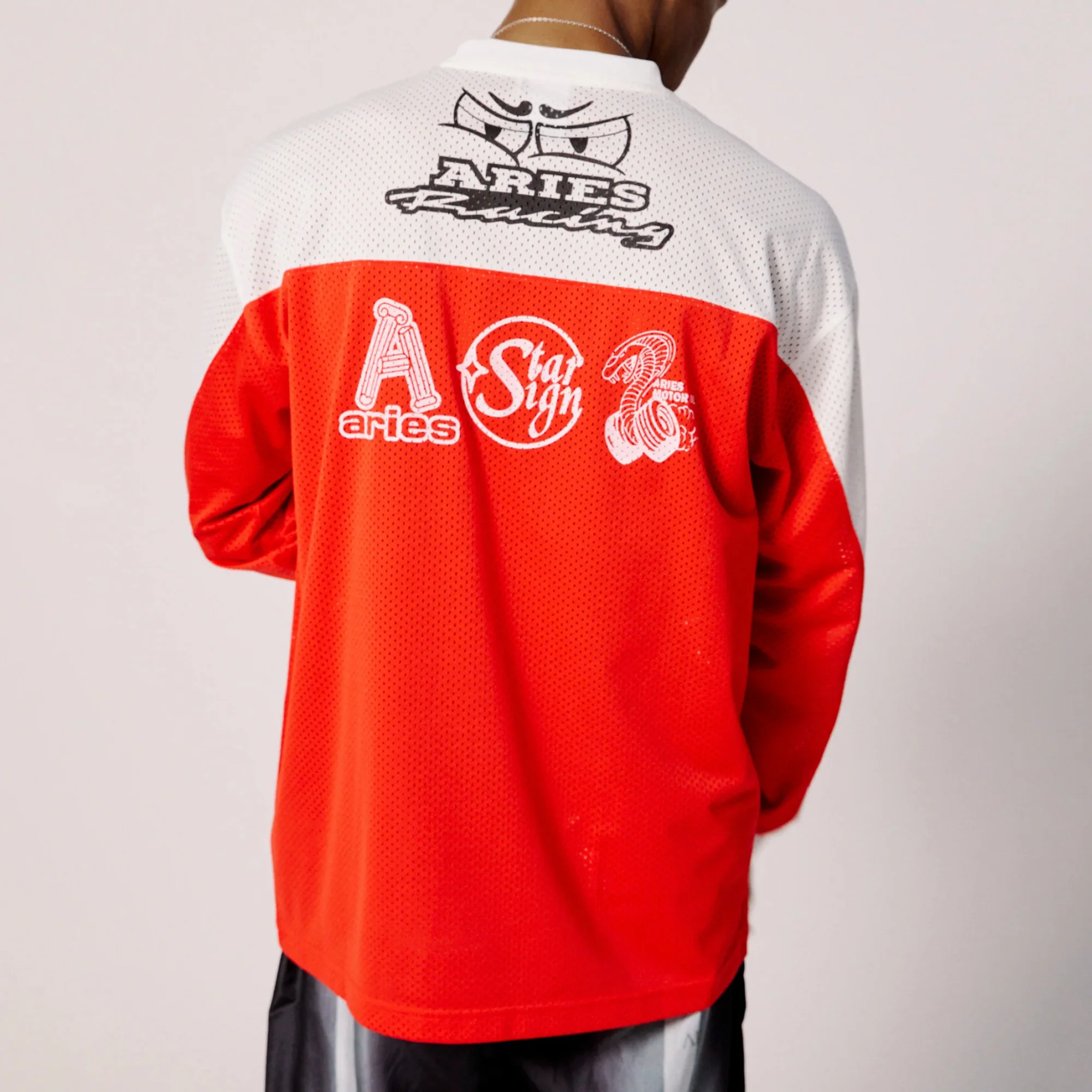 Puma x Aries Mens Mesh Longsleeve - Image 3