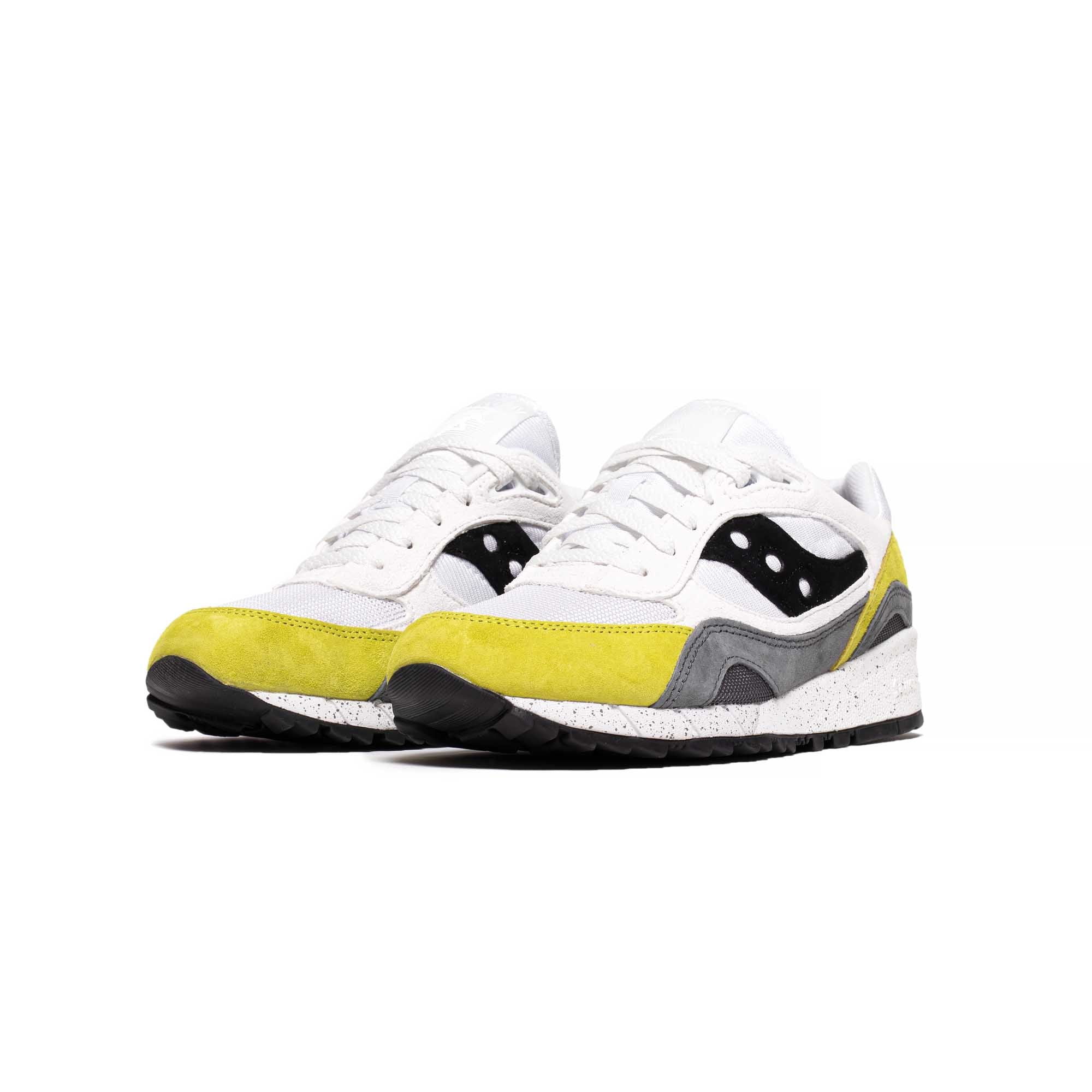 Saucony Mens Shadow 6000 'White/Primrose' - Image 2
