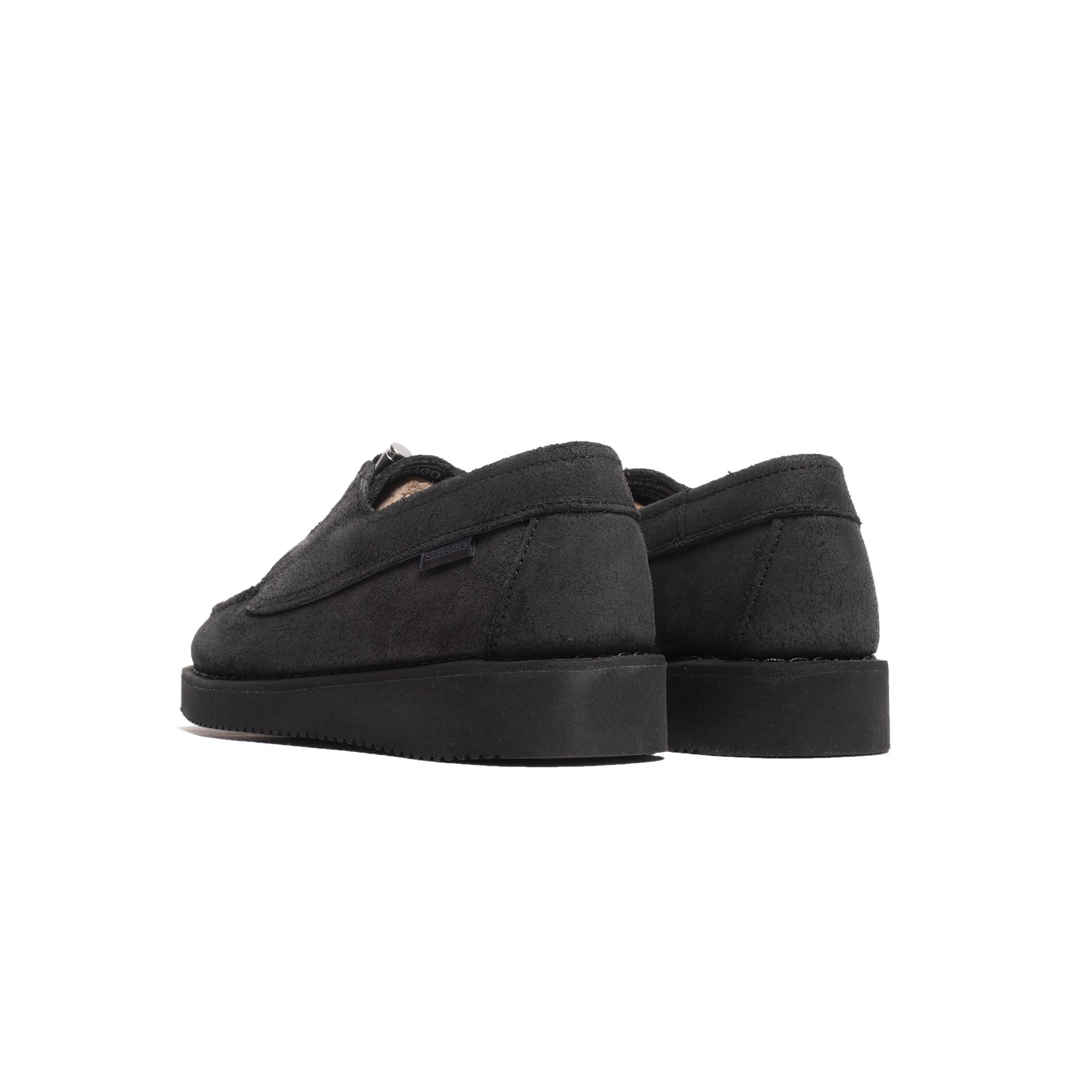 Sebago Mens Coverdeck Shoes 'Black' - Image 3