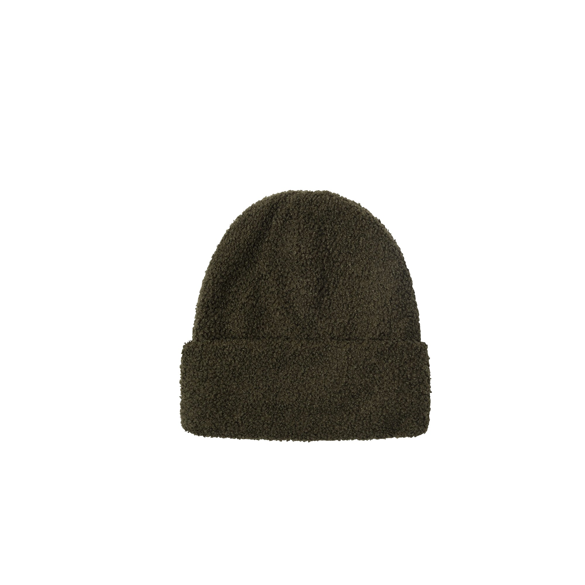 Stussy Boucle Fleece Beanie 'Forest' - Image 2